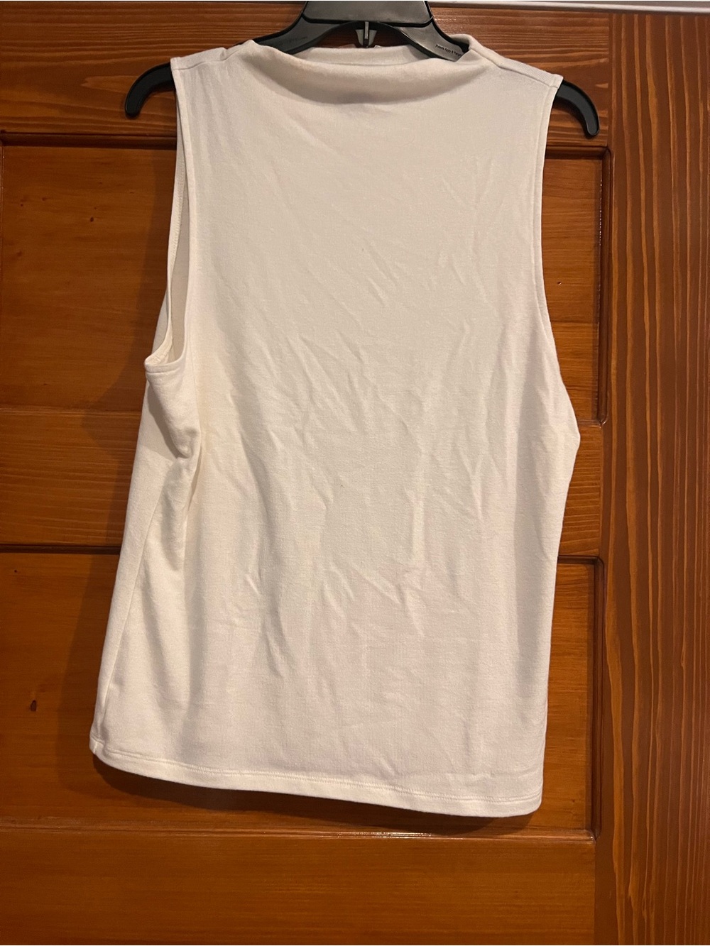 Banana Republic Soft Luxe White Mock Neck Tops Bundle Sz L (2)